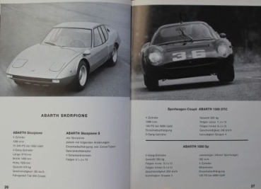 Abarth Modelprogram 1969 "Rallye Bitter" Carbrochure (7724)